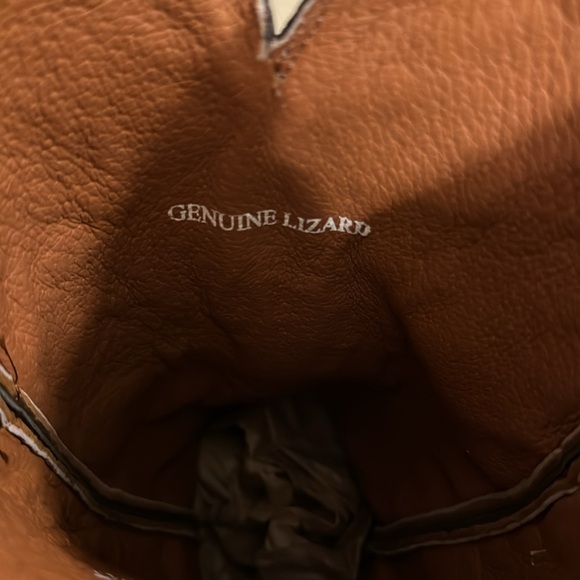 🌟Dan Post ‘Drifter’ LIZARD skin Multicolor western cowgirl boots🌟size 9.5 - Picture 9 of 9